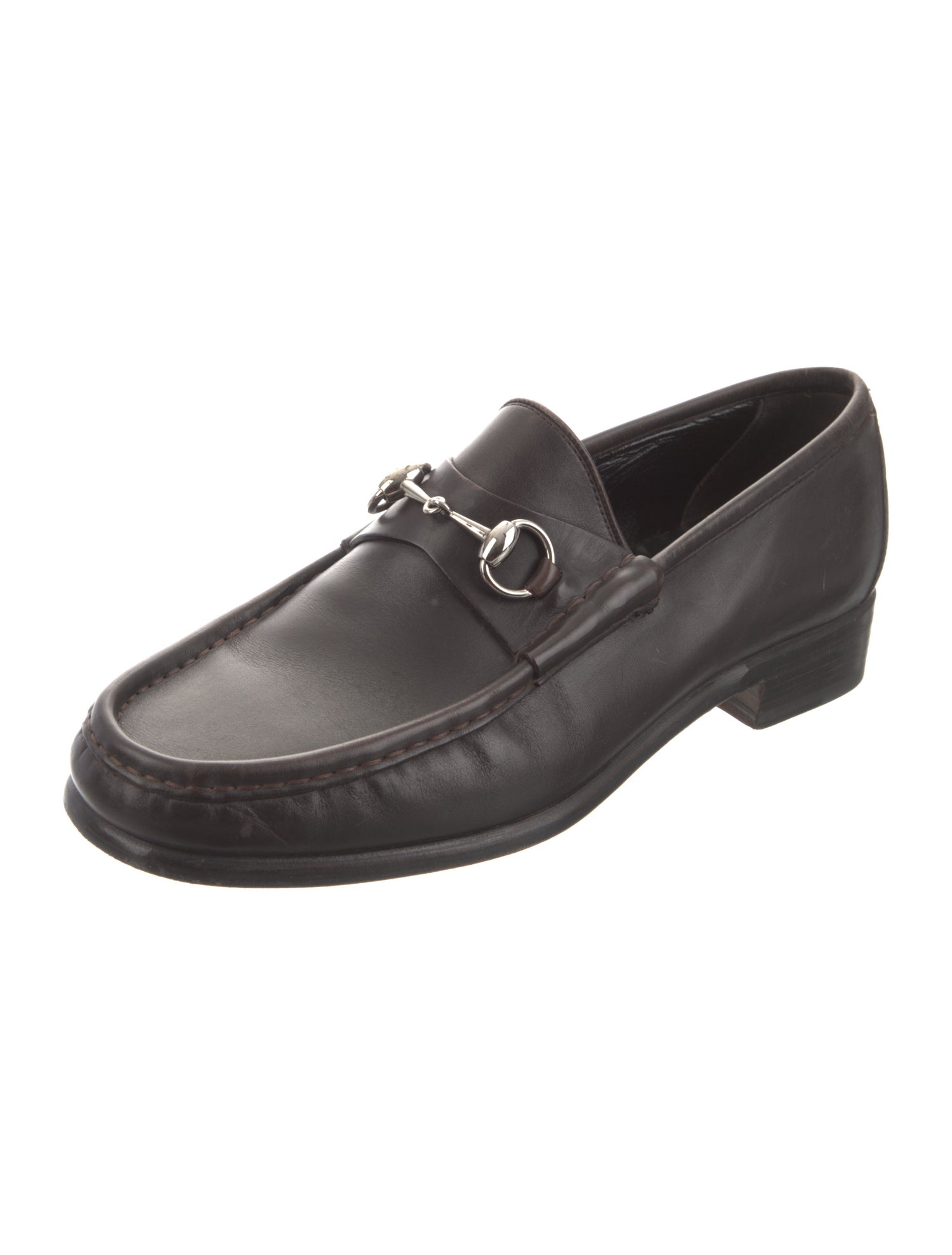 Gucci Leather Dress Loafers